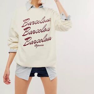 Free People Barcelona Sweatshirt